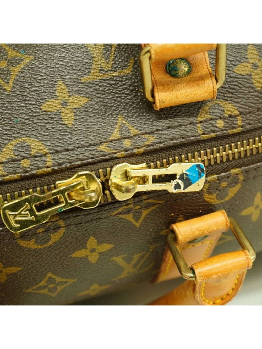 Louis Vuitton Boston Bag Monogram Keepall 50 Brown